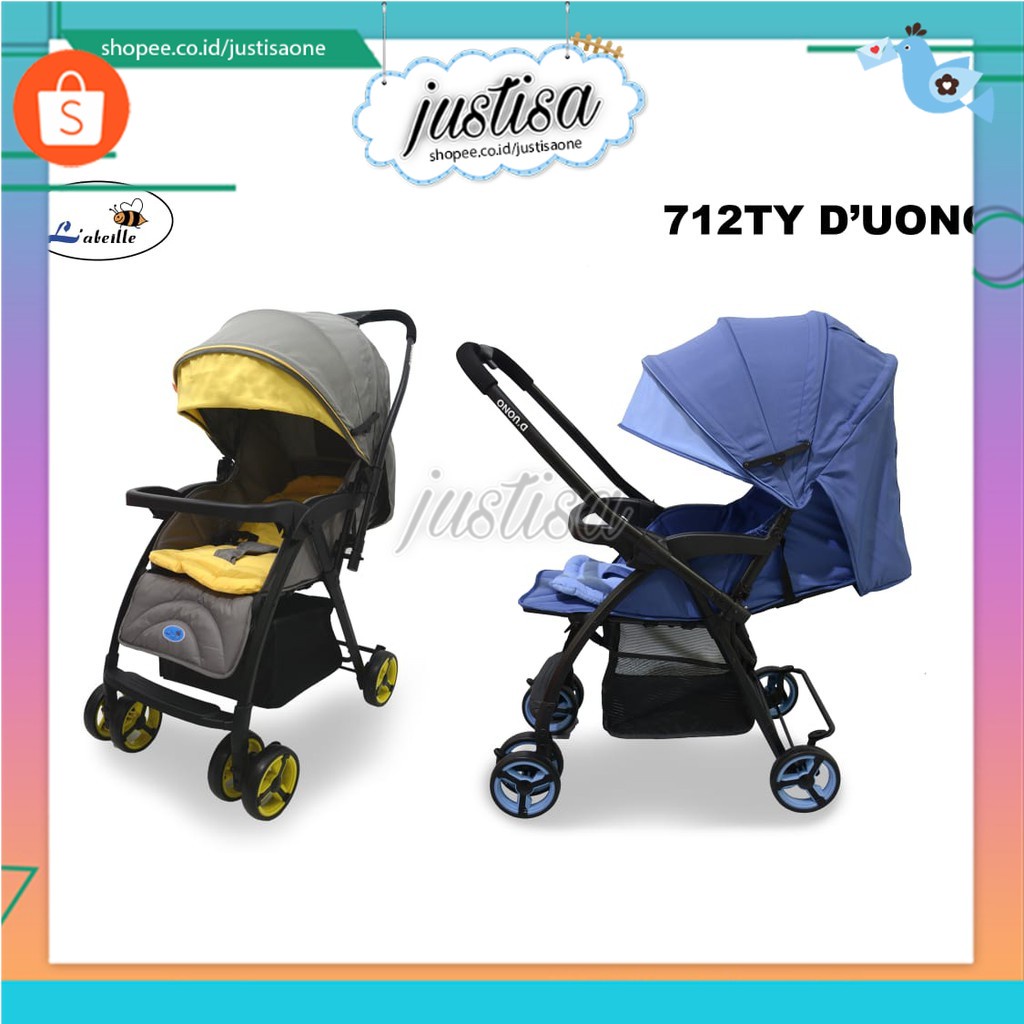 Promo !! Kereta Dorong Bayi Labeille Duono 712TY - Stroller Bayi Labeille Duono