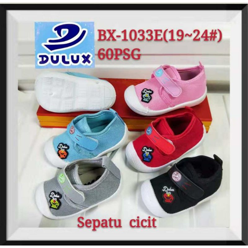 Dulux BX 1033 E Sepatu Slip On Anak UK 19-24