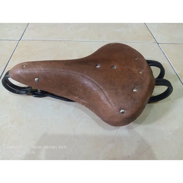 SEDEL KULIT KONDE ONTHEL - SEDEL SEPEDA ONTHEL - SADLE GELUNG KONDE