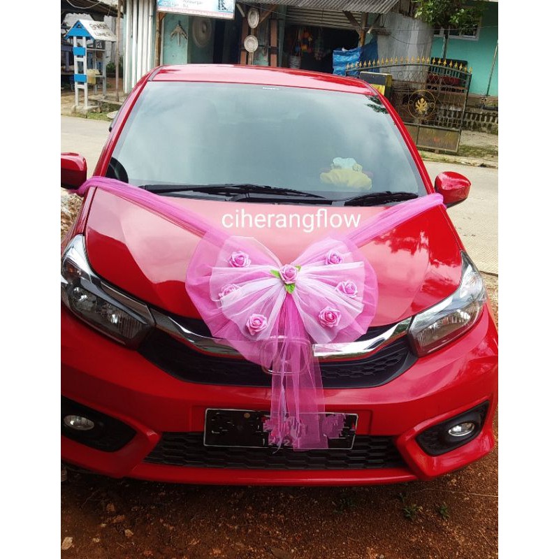 PROMO bunga mobil pengantin simpel&cantik