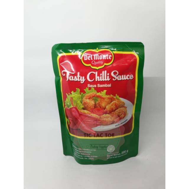 Del Monte Tasty Chili Sauce/Saus Sambal 200gr