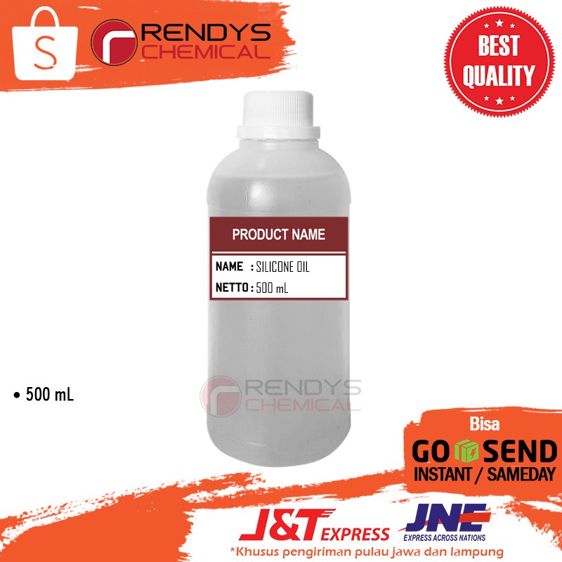 Silicone Oil / Minyak Silikon / Pelumas - 500mL