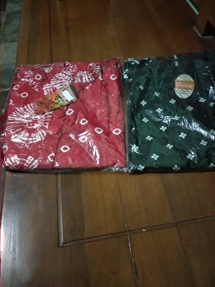 Tunik Sekartaji Tunic Batik Cantik Hitam Sogan Asli Solo Seragam Katun Halus Kantor Kerja Jumbo Xxxl