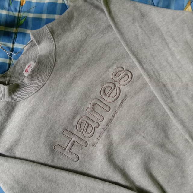 CREWNECK HANES GREY