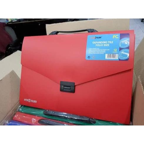 

DISKON Expanding File Folio InterX 12 pockets AP54