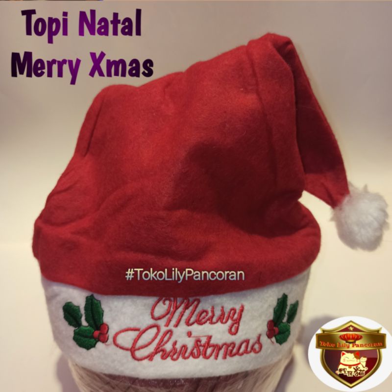 Topi Natal / Event Hat / Xmas Hat / Topi Sinterklas / Santa Clause Hat / Ornamen Natal