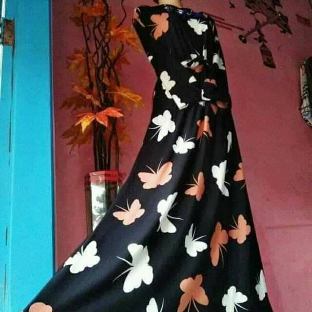 Gamis homemade bahan jersey