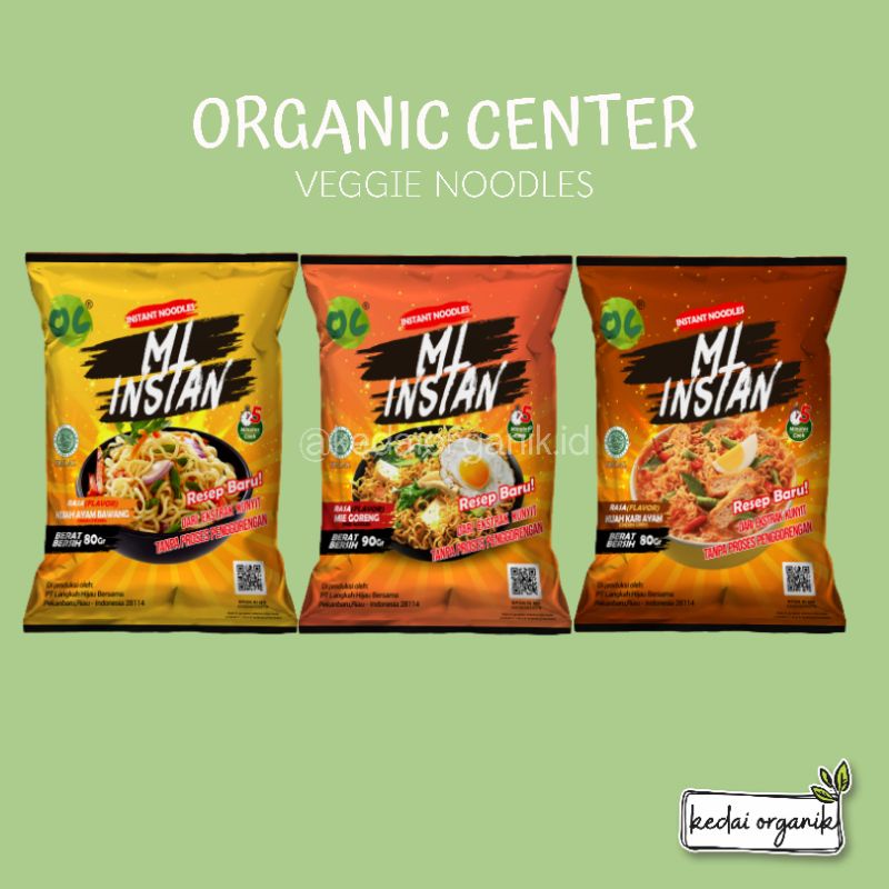 

Organic Center Veggie Noodle 80gr