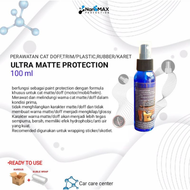 Pengkilap body motor doff/Matte detailer/perawatan cat doff/pelindung/pelapis cat body warna doff/po