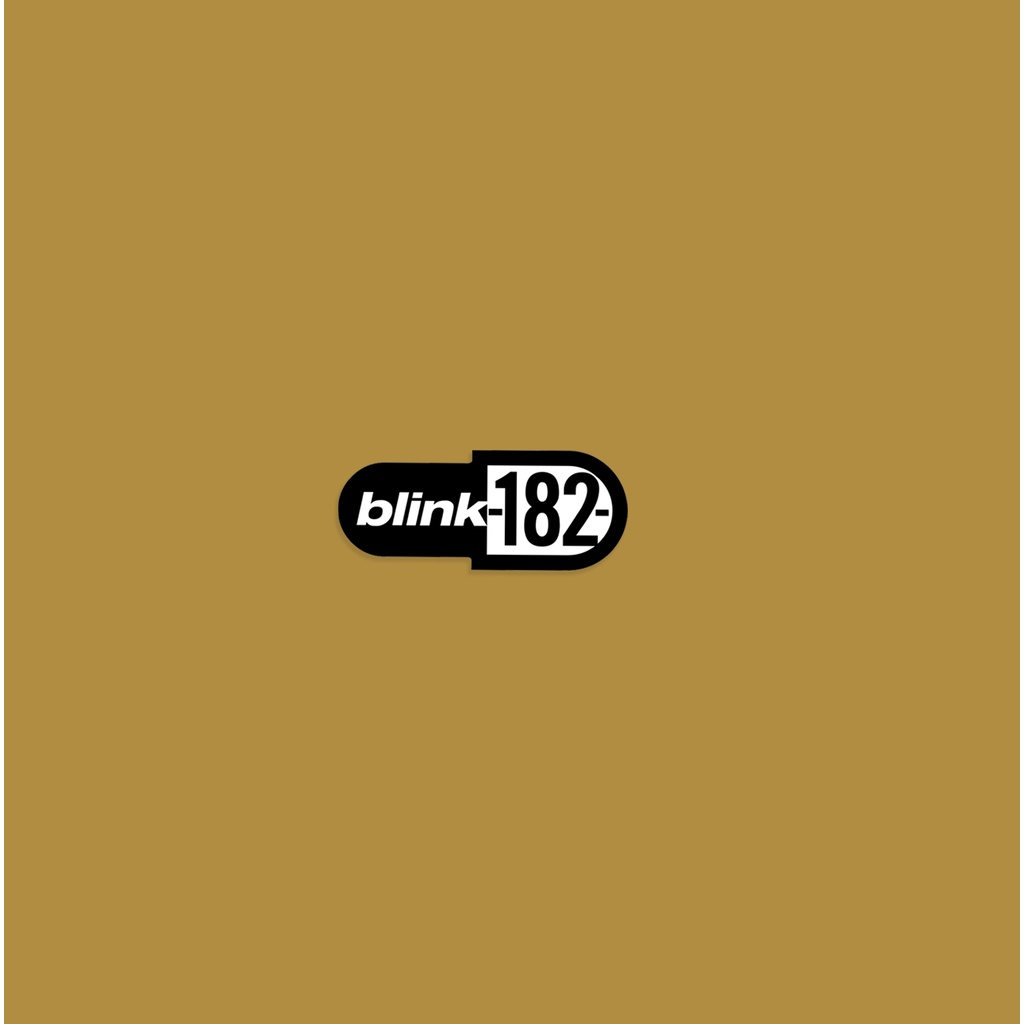 STIKER GRAFTAC - Blink-182 - STIKER AESTHETIC LAPTOP, AKSESORIS HP, ANTI AIR, MOTIF,HELM.