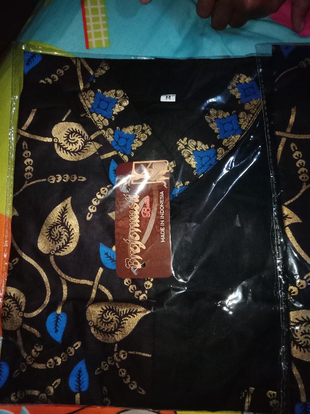 Maura/couple Kombinasi/sania Ruffle Batik Couple Pesta S.m.l.xl.xxl