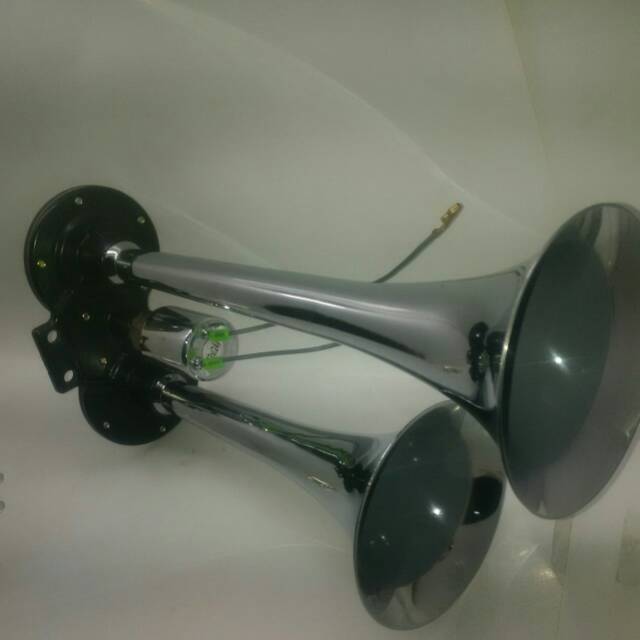 Klakson/ horn angin 2 terompet/ trompet. Import
