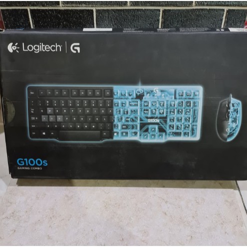 LOGITECH GAMING COMBO G100S PLUS MOUSE RESMI ORIGINAL