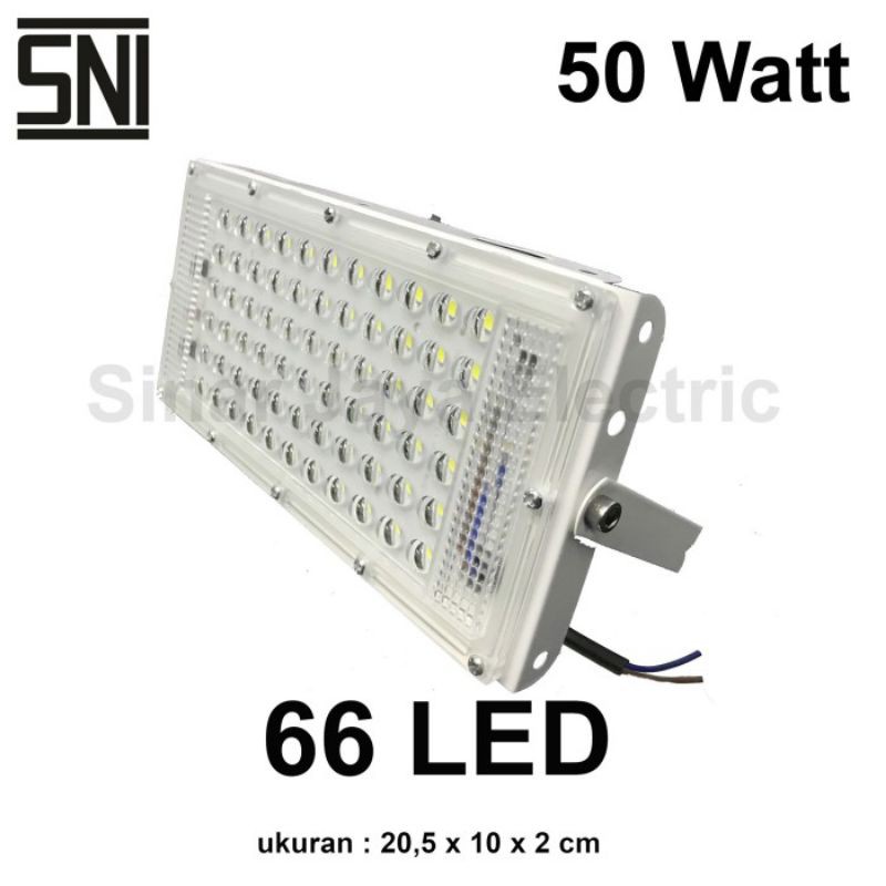 Lampu LED 50 WATT Lampu Sorot taman panggung lapangan SNI