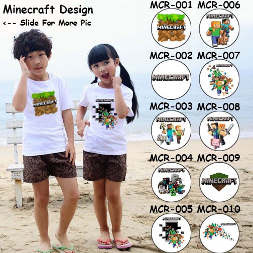 [FREE NAMA !!] Kaos Game Minecraft Dewasa