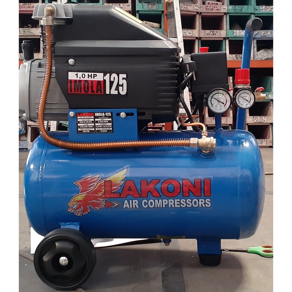 LAKONI IMOLA 125 KOMPRESOR ANGIN 1 HP IMOLA 125