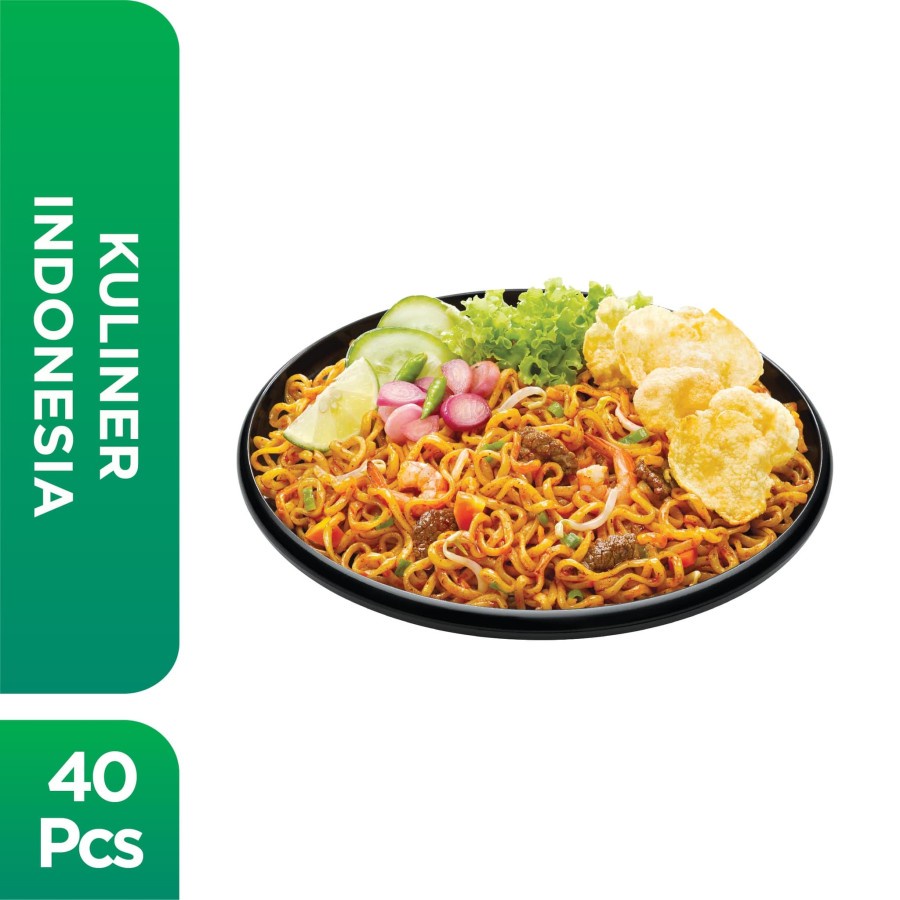 INDOMIE MIE GORENG ACEH 90GR 1 DUS ISI 40 HALAL FRIED NOODLE