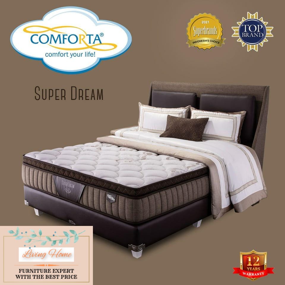 Kasur Comforta Super Dream - Full Set Comforta Ori