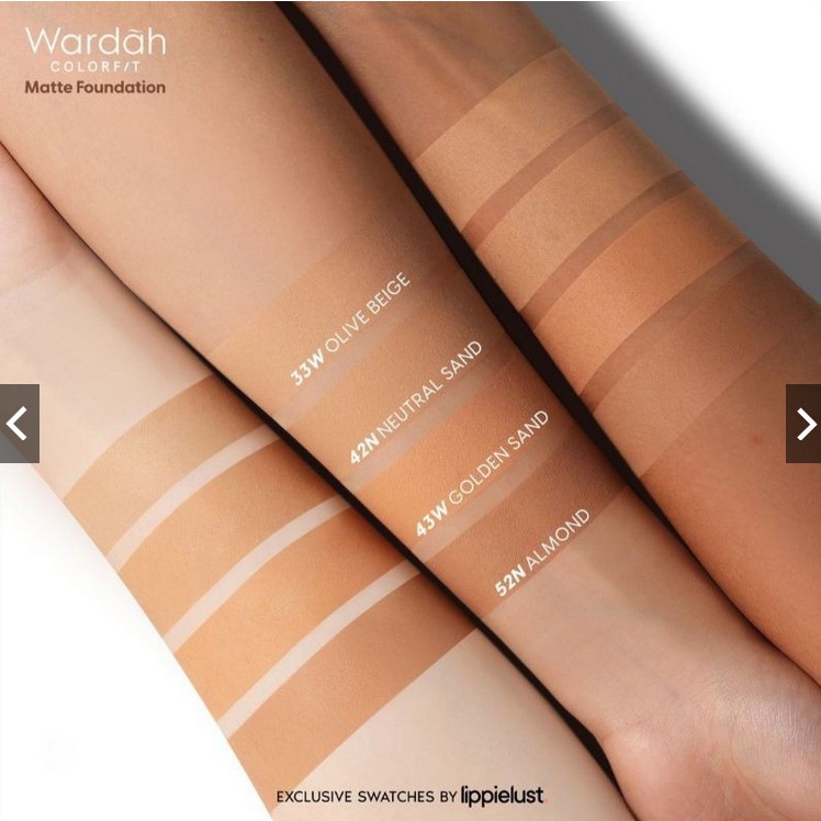 WARDAH COLORFIT SERIES (Matte foundation, Quad Eye Pallete, Highlight Contour Pallete, Powder, Velvet Powder Foundation, Lip Paint colorfit, Fresh Matte Lip Ink, Cushion)