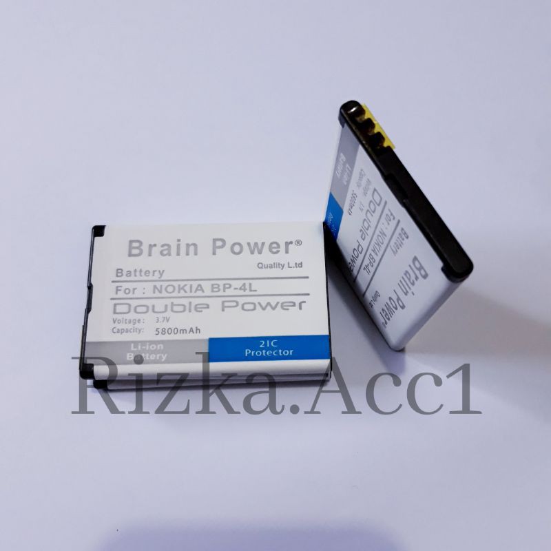 Baterai Battery Batre Hp Nokia E63 E71 E90 N97 BP-4L BP4L Double iC Power Battery Hp