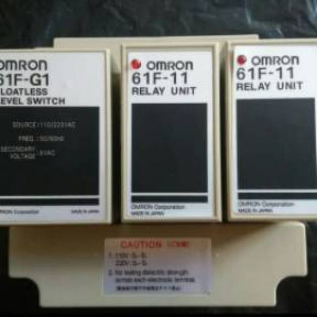 Floatless Switch Water Level Control (WLC) 61F-G1 OMRON - 2 Tangki