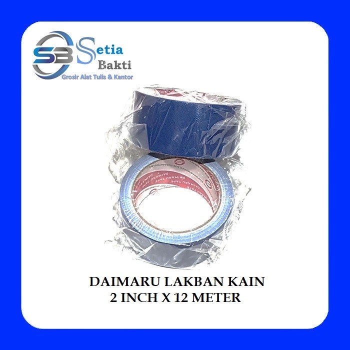 

Hadir Daimaru Lakban Kain Jilid Warna 2 Inch - 48 Mm X 12 Meter - 1 Pcs Terlaris
