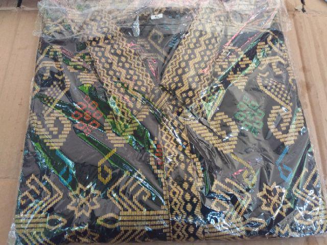 Qnunbatik Kemeja Batik Lengan Panjang Standard - 5l Narita Prodo