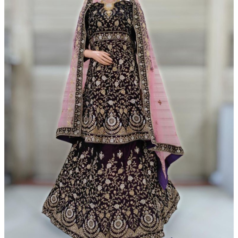 Baju pengantin India Lehenga Lengha Bridal