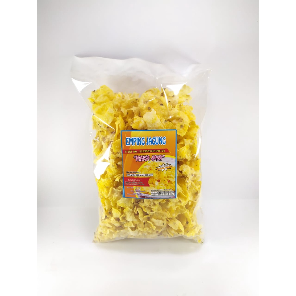 

Kotakoi_mart Emping Jagung / Keripik Jagung Renyah Gurih Asin Pedas 250 gram