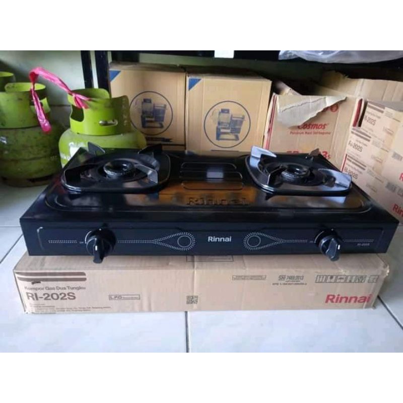 kompor rinai dua tungku RI-202S# kompor dua tungku rinai#kompor gas rinai 2 tungku