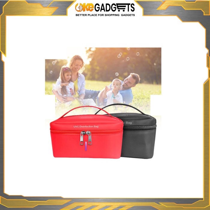 

✨ BISA COD ✨ UVC Bag Sterilizer Desinfektan Pembunuh Kuman dan Bakteri 99.9 persen - Merah