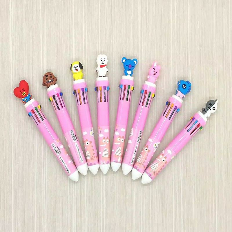 

NAZ_store pulpen BT21 10 warna