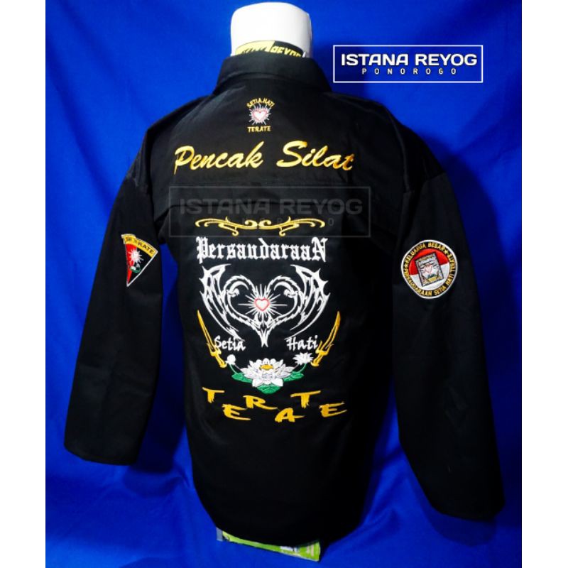 SAKRAL WARGA PSHT BORDIR / SERAGAM SILAT / SAKRAL IPSI / SAKRAL BORDIR / SAKRAL SISWA / PENCAK SILAT