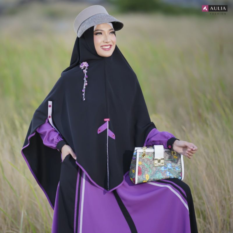 Gamis Aulia set gamis bilqis gamis terbaru gamis syar'i gamis pesta gamis simple By Aulia fashion