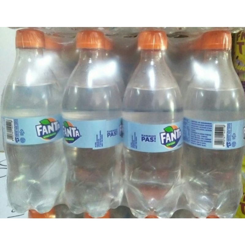 fanta soda water 250 ml / pack isi 12