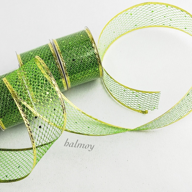 

PITA KAWAT MESH 2 INCI 5 CM 3 YARD WARNA HIJAU MUDA