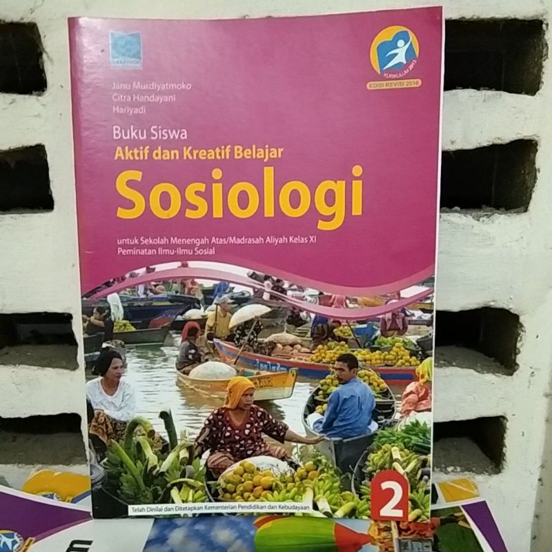 buku sosiologi SMA MA kelas 2-11 penerbit grafindo