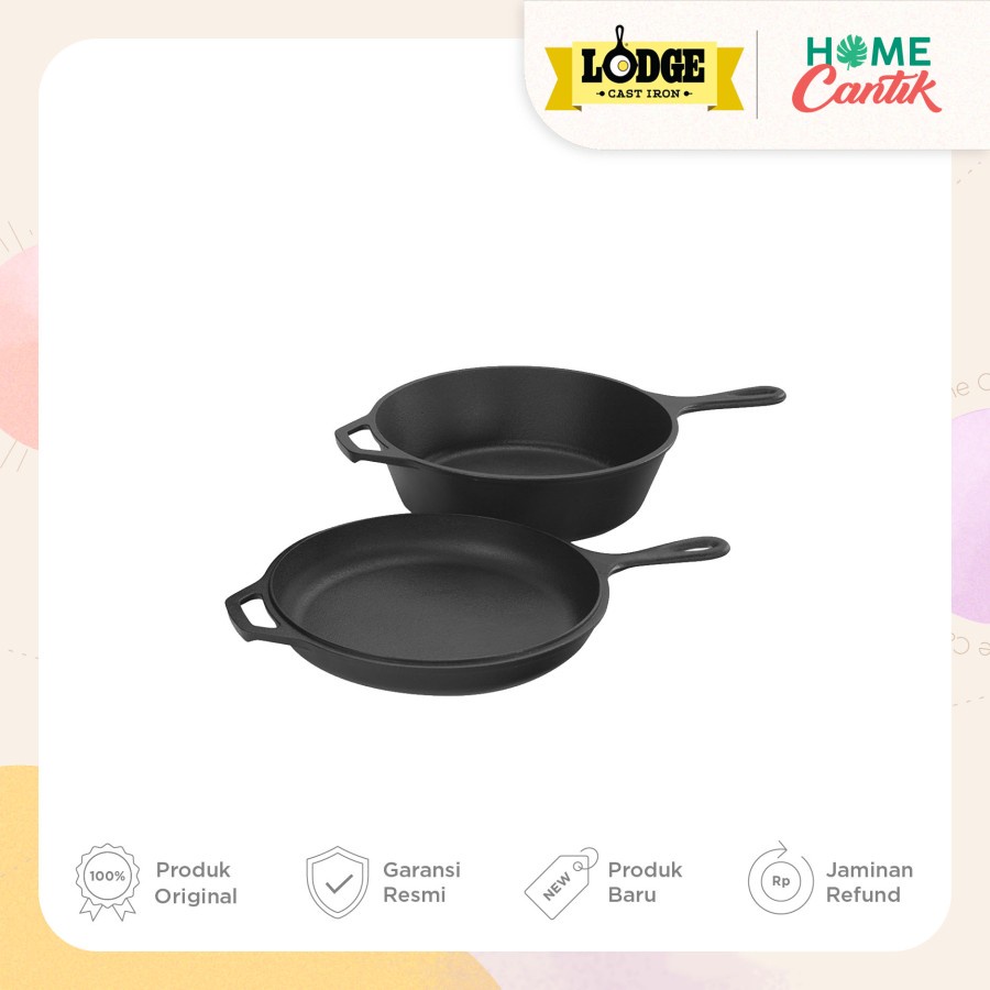 Lodge Cast Iron Combo Cooker 3,2 Quart