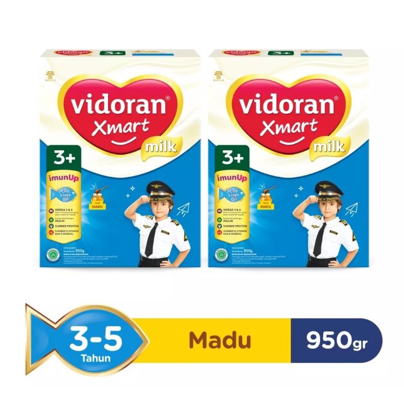 Vidoran Xmart 3+ 950gr Madu