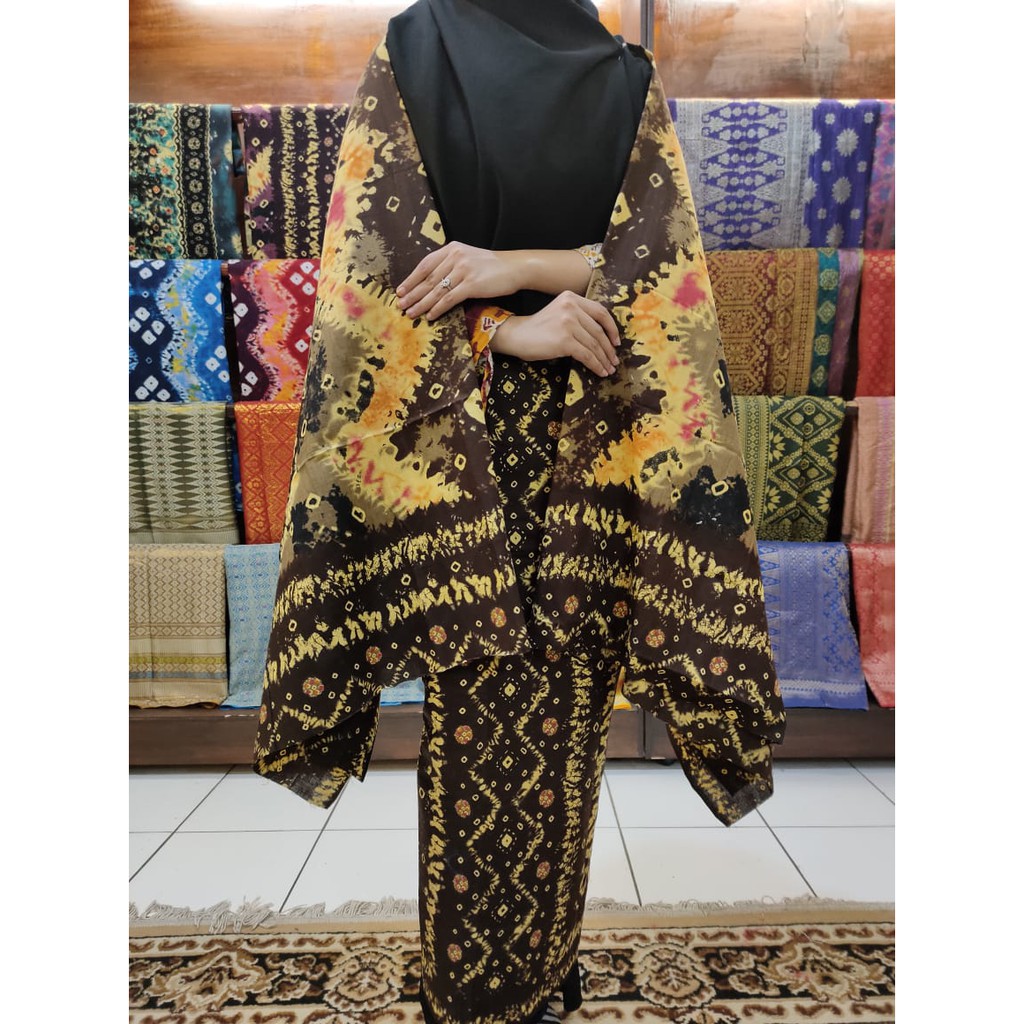 Jumputan Palembang | Jumputan Couple | Jumputan Kaftan | Jumputan Set | Jumputan Solo | Kuning