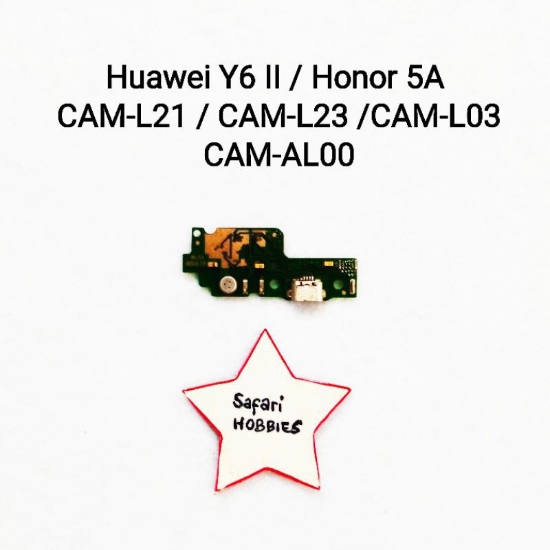 Konektor Charging Board Huawei Y6 II / Honor 5A / CAM-L21 / CAM-L23 / CAM-L03 / CAM-AL00