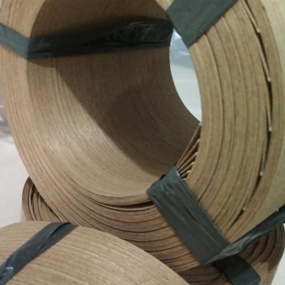 ✺ veneer kulit kayu "mega teak" (lurus) ✲