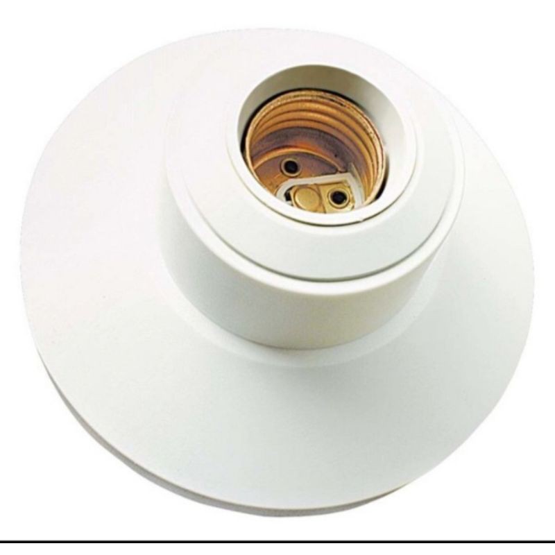 fiting lampu fitting plafon broco lux kap housing lampu plafon ceiling tempel