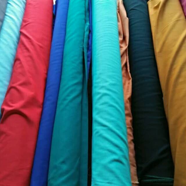 Kain polos tessa meteran