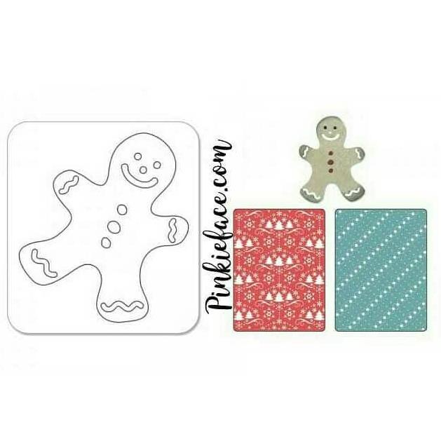 

* Embossing Folder Snow & Trees Set Termurah