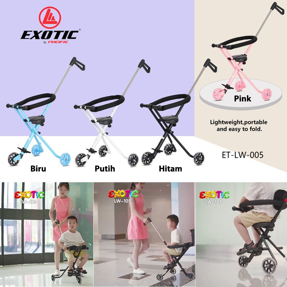 Exotic - Micro Trike Stroller Magic LW005