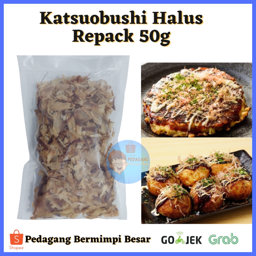 

Katsuobushi Halus Lokal Repack 50gr / Katsubushi 50Premium Quality/ Katsubushi Halus 50g/ Katsuobushi Serut 50g