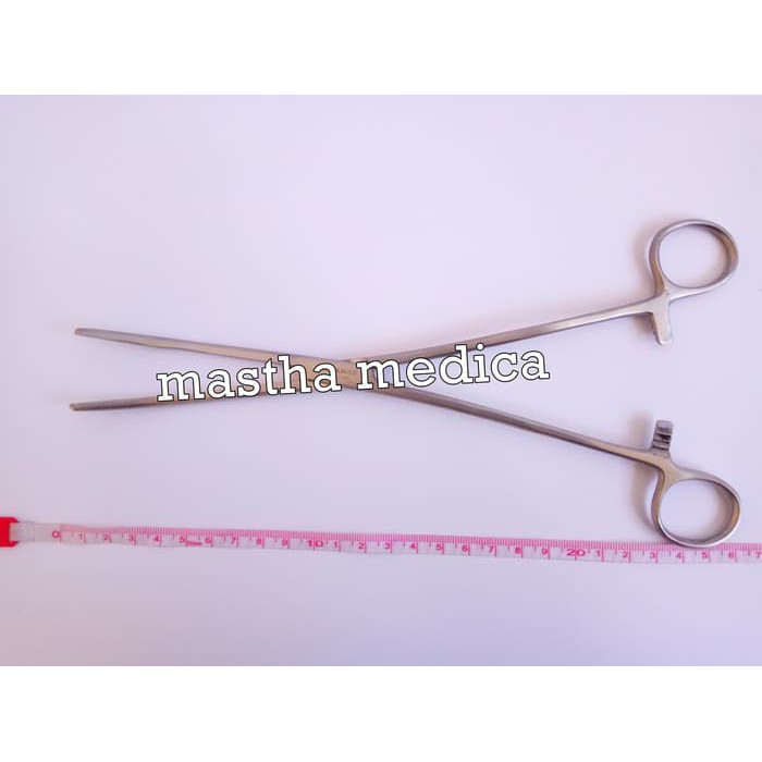 Klem Bengkok Lengkung 26cm 26/27 cm Hemostatik Forceps Clamp Arugamed