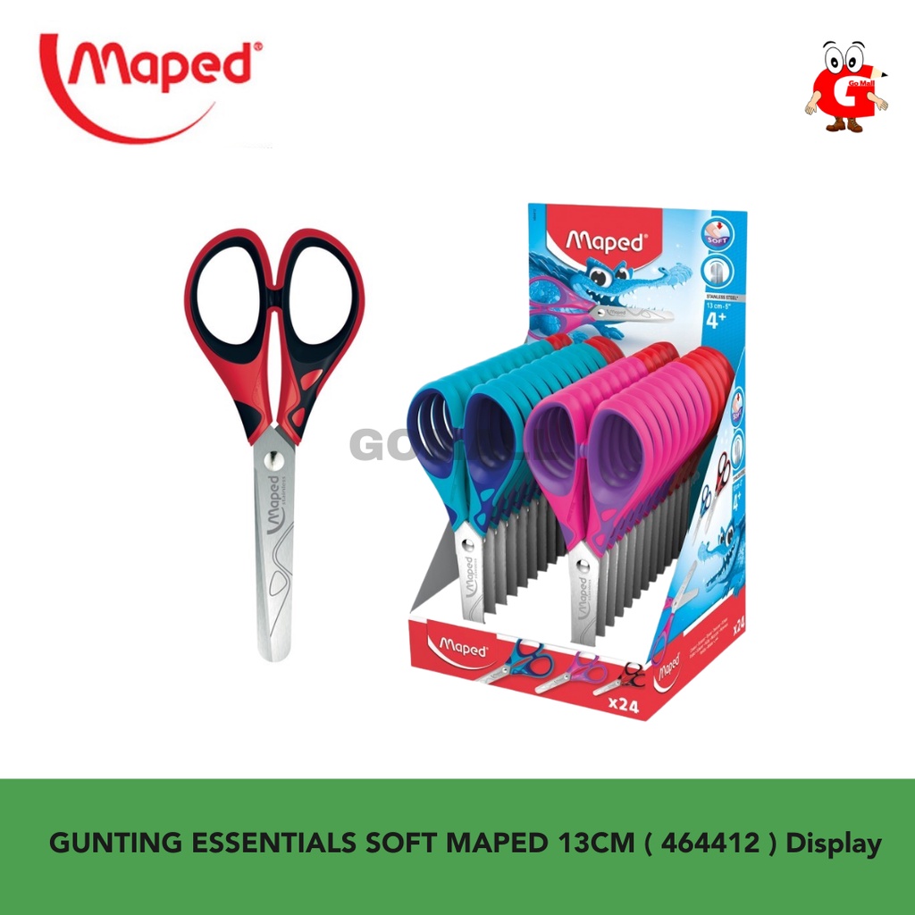 

Gunting kertas Maped Essential Soft Scissors 13 cm