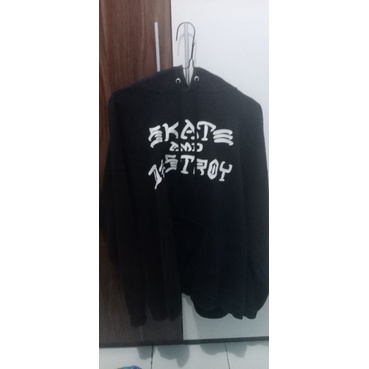 Hoodie Thrasher Skate n destroy ORI second
